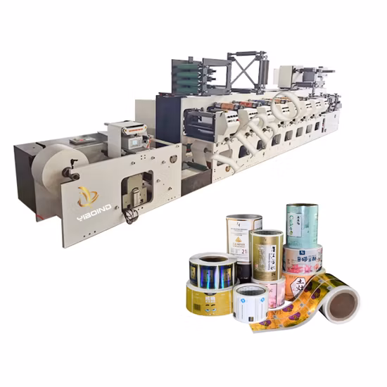 Servo Control Various Food Package Multi-Color Flexographic/Flexo Printing Machine