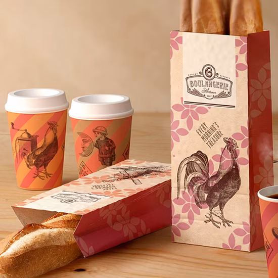 Haute vitesse entièrement automatique fond carré alimentaire sandwich biscuits chocolat restauration rapide sac en papier brun kraft faisant la machine prix des machines faisant des sacs en papier